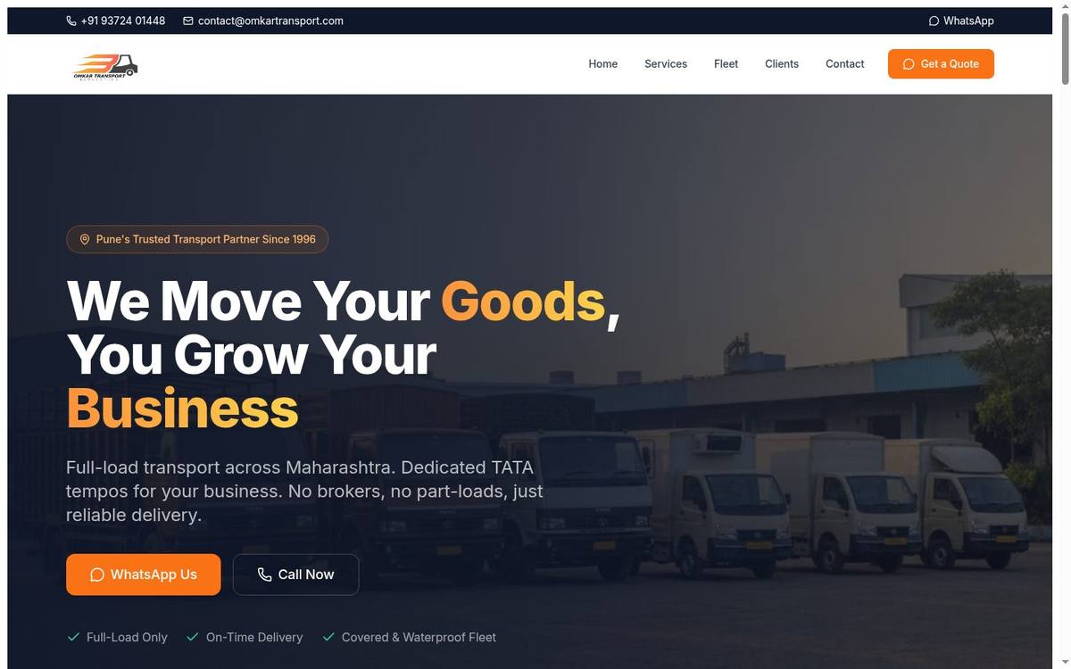 omkartransport.com
